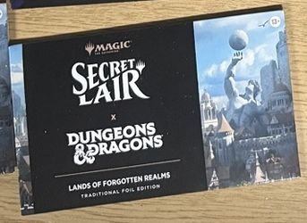 MTG D&D: Lands of Forgotten Realms Traditional Foil Sealed