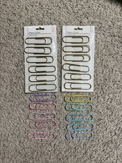 New Jumbo Paper Clips