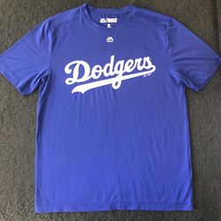 Men’s Dodgers Blue Majestic Shirt