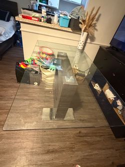Glass table