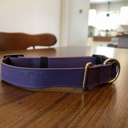 Packt Waterproof Purple Dog Collar