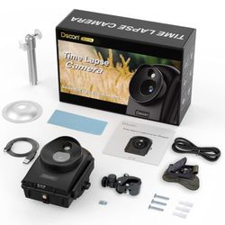 Time Lapse Camera Outdoor Construction/Plant/Weather/Life 1080P, 2.4" HD TFT LCD, Waterproof Level IP66, 6 Month Battery Life, 32GB TF Card Included