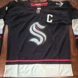 Seattle Kraken Eberle #7 Navy & Teal NHL Jersey XL (54)  NWT