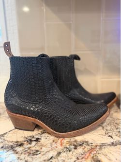 Freebird Maeve snakeskin boots