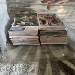 Unsleeved Football Cards 