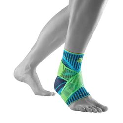 run athlete sport gear ankle support bauerfeind compression sleeve medium breath strap foot
