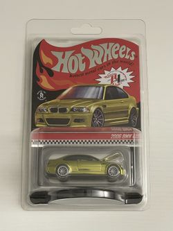 Hot wheels rlc 2006 bmw m3 gold