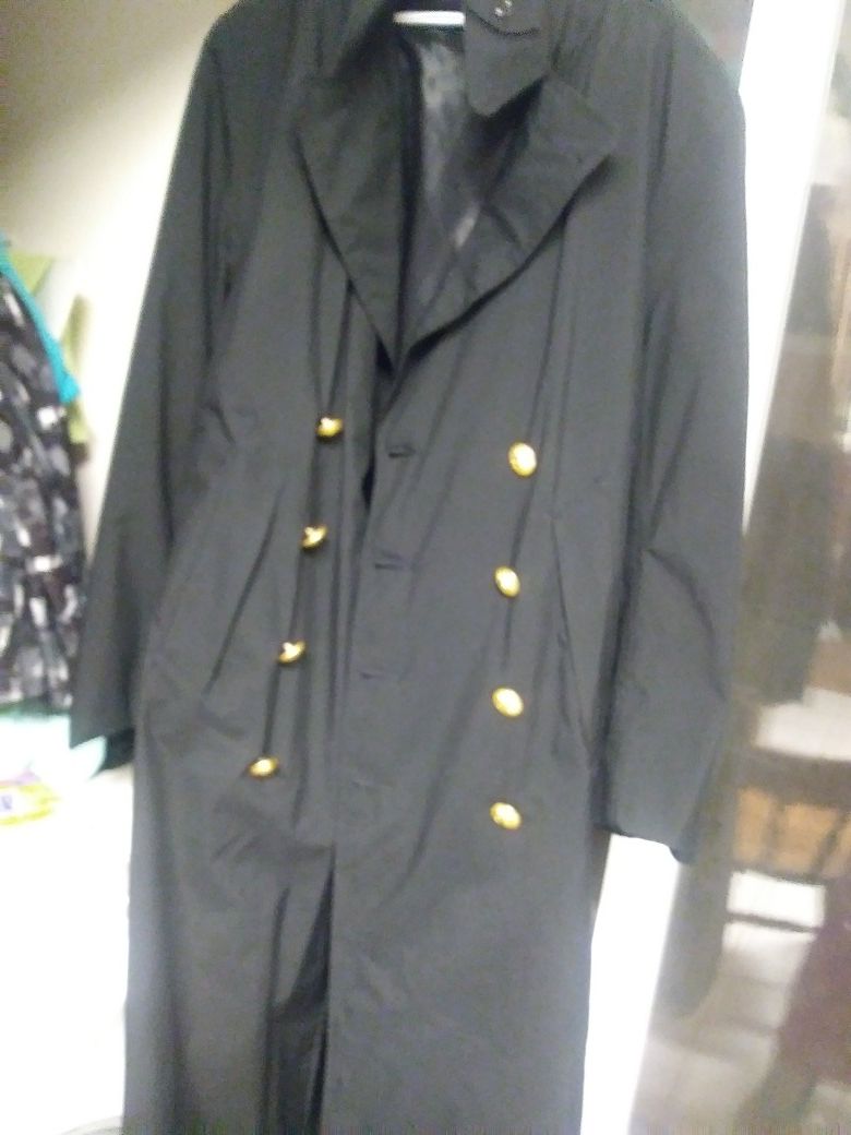 United States Naval Academy Trench coat size large - xl