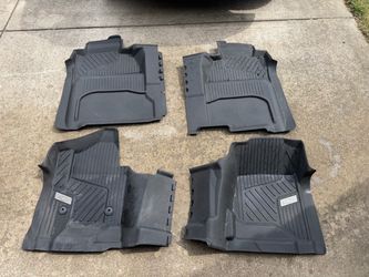 Weather Tech floor mats for 2018 Chevy Silverado Truck