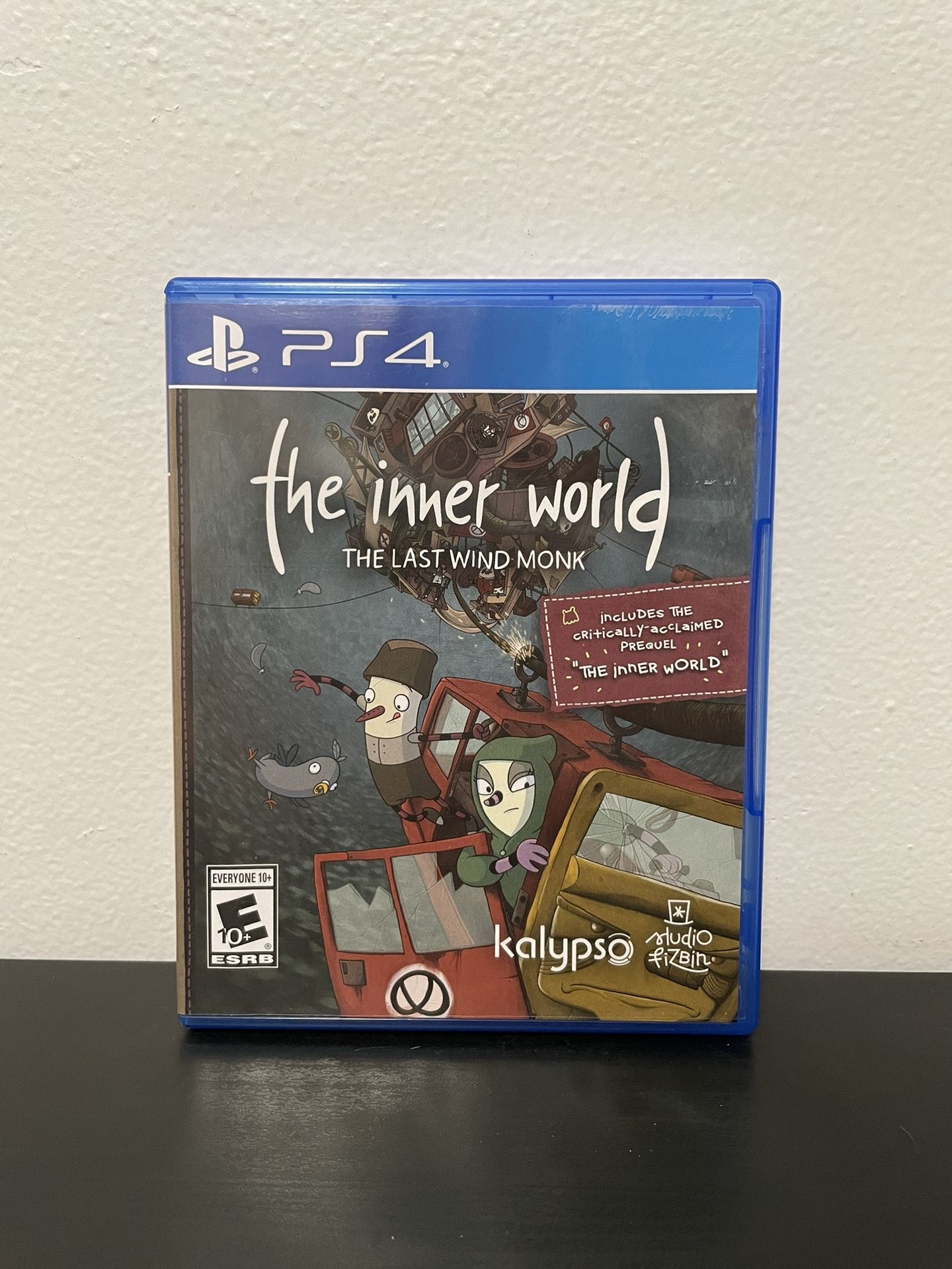 The Inner World Last Wind Monk PS4 w/ Prequel Sony PlayStation 4 Video Game 2017