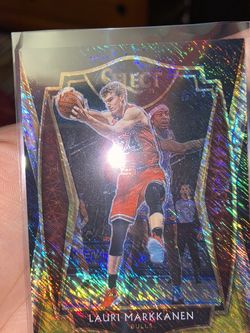 Lauri Markkanen NBA Select One Of One Card