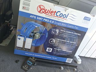 Quiet cool AFG SMT pro 2.0 smart attic gabble fan