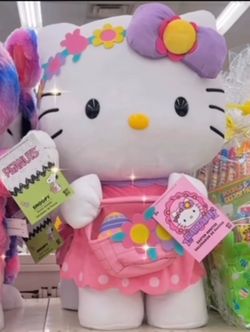 New Hello Kitty Greeter Easter Flower (Big) 20 Inches  UFT / UFS