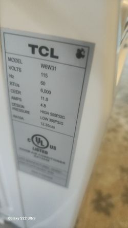 TCL Remote Window Ac