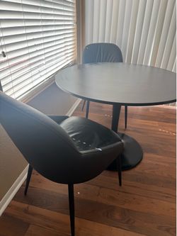 Dining table and 2 chairs