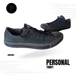 Converse Men’s Shoes Size 11 Black Low Top Sneakers