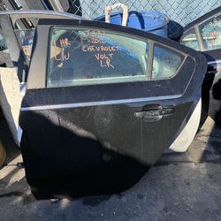2011 - 2015 Chevy Volt Rear Door Driver Side Black