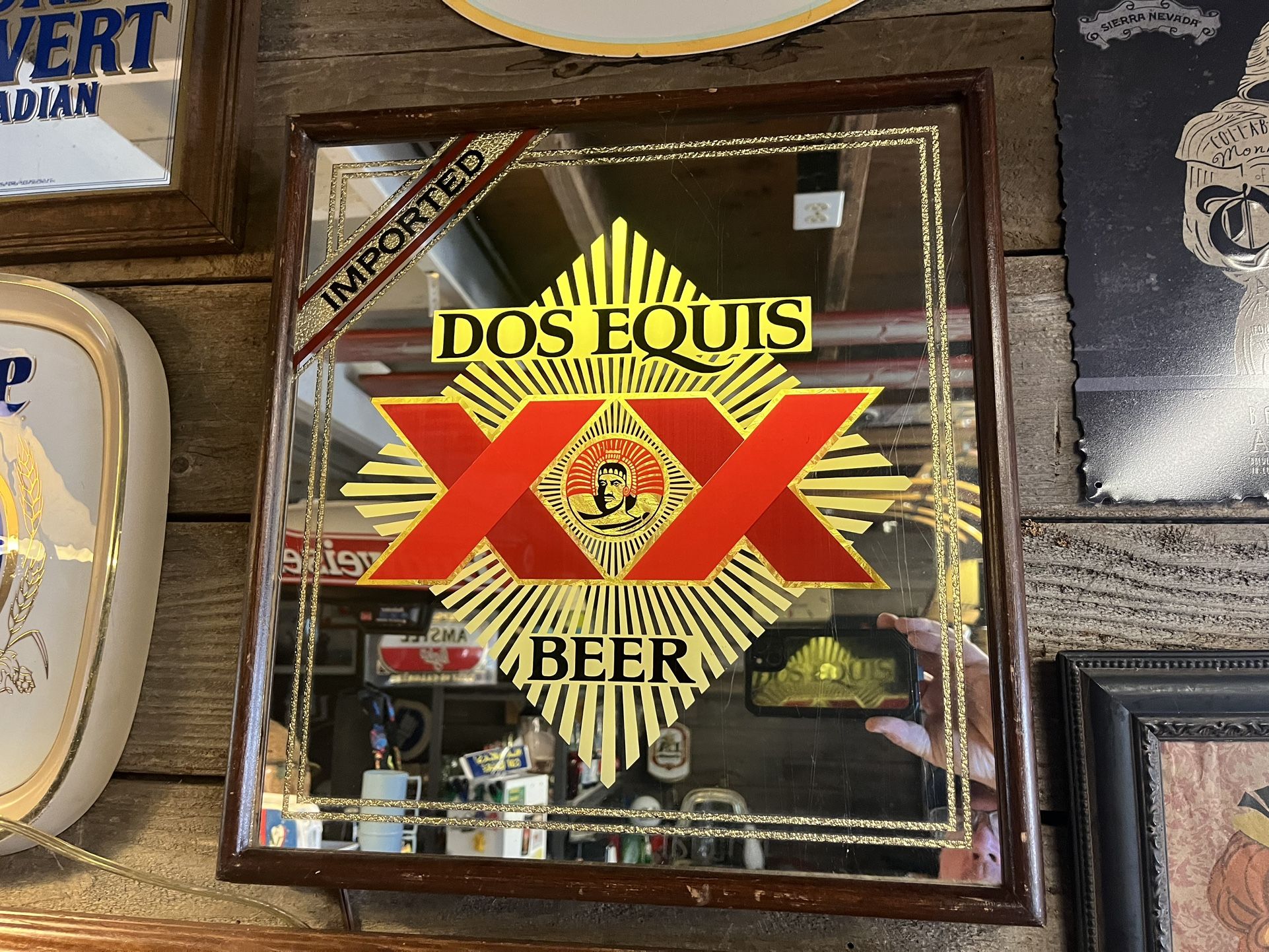 Dos Equis Lighted Beer Sign