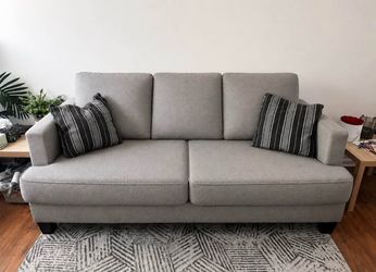 Large Plush Sofa