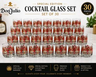 #30 Don Julio glasses