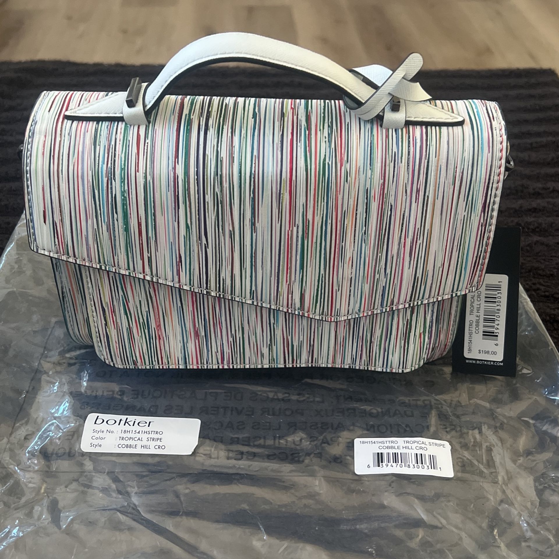 Botkier Tropical Stripe Cobble Hill Style