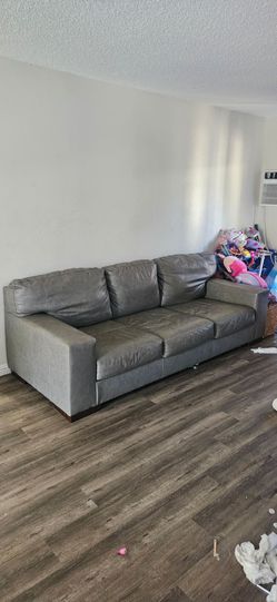 Leather couch