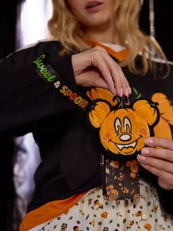 Dsney Parks Mickey Halloween wristlet