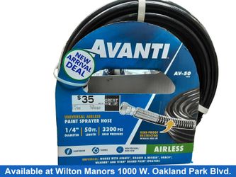 Avanti Av-50 Black Air Hose