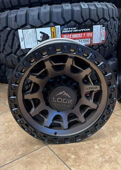 Lock Offroad Wheels 8x165 17x9 Lunatic Bronze All 4