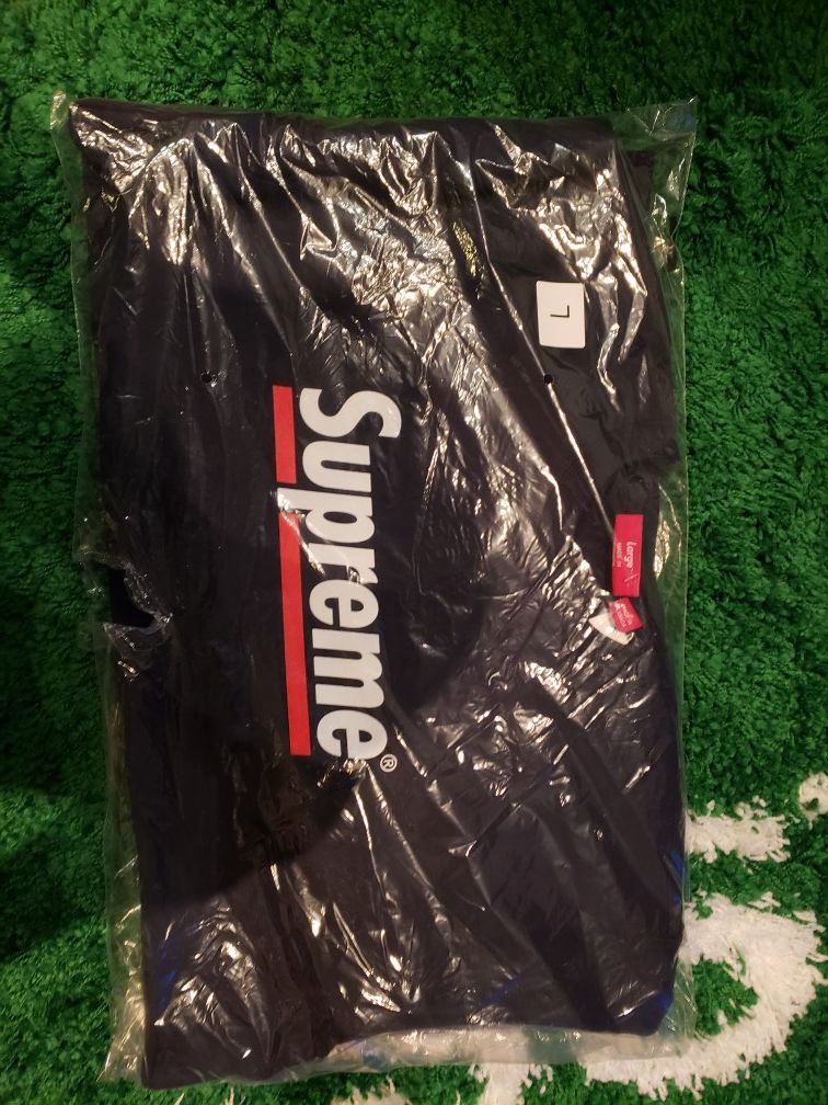 supreme Underline Crewneck BLACK Supreme underline crewneck BLACK L