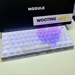 Full modification of wooting60he keyboard today recommends Chrome Hearts solution