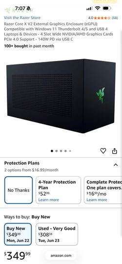 EGPU razor core x v2