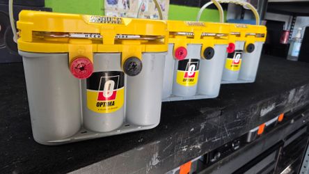 OPTIMA Batteries OPT8014-045 8014-045 D34/78 YellowTop Dual Purpose car truck Battery. Bateria Para Carro Camioneta

PRICE IS FIRM. Optima yellow top 