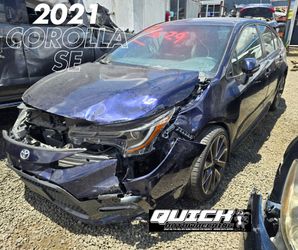 2021 COROLLA SE FOR PARTS ONLY