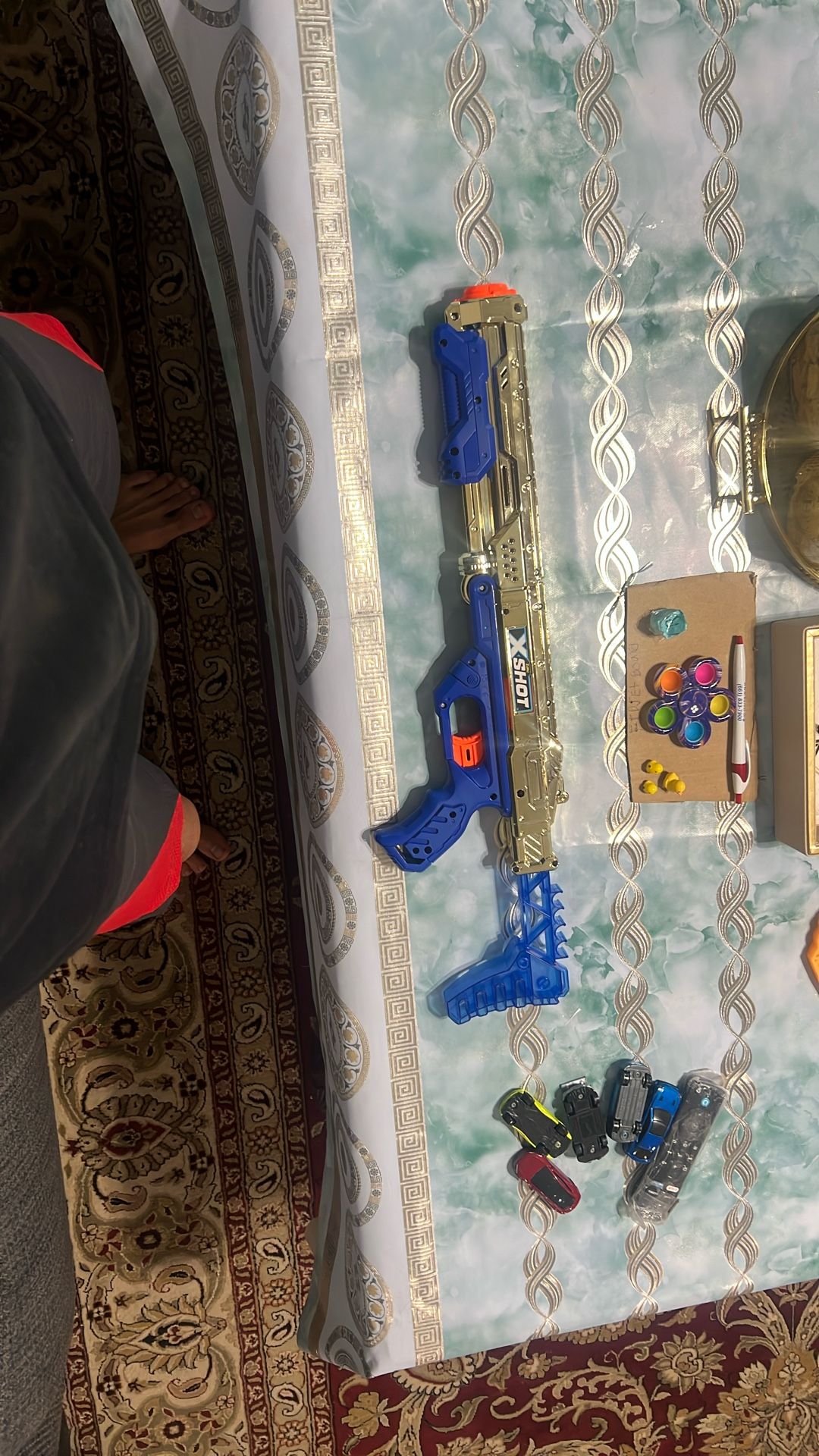 Nerf gun and Nerf bullets