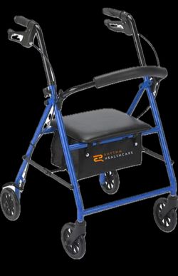 4 WHEEL WALKER WITH TOTE