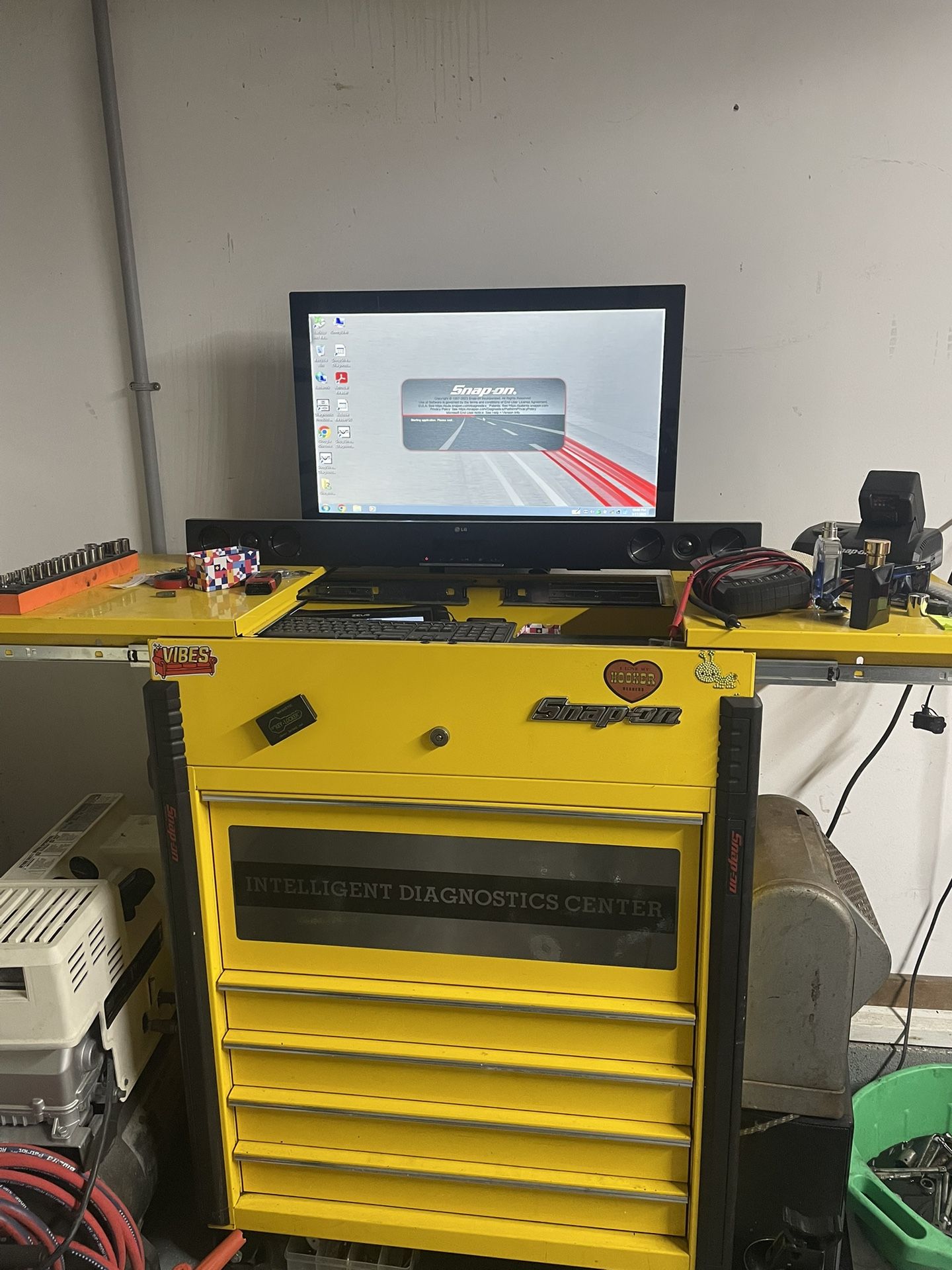 Snap On Zeus Wireless Diagnostics Scan Center And USB Scan Tool