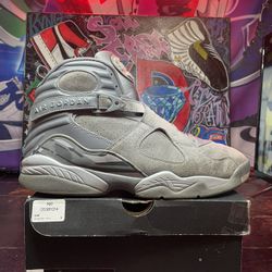 Jordan Retro 8 “Cool Grey”