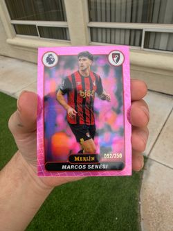 Marcos Senesi Bournemouth Topps Merlin Premier League 2026