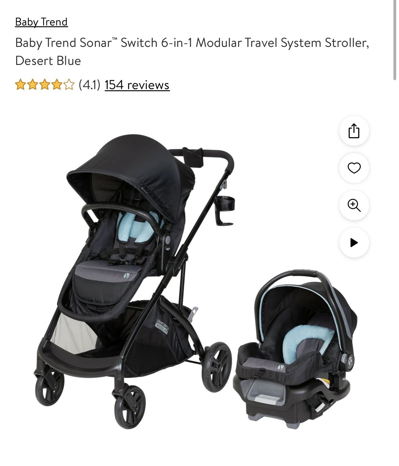 Infant Car Seat And Stroler