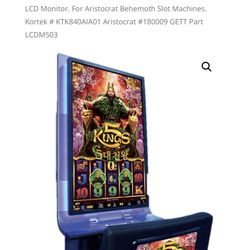 Aristocrat Behemoth - 84" Kortek TFT LCD Monitor. For Aristocrat Behemoth Slot Machines