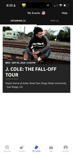 J Cole Ticket Transfer