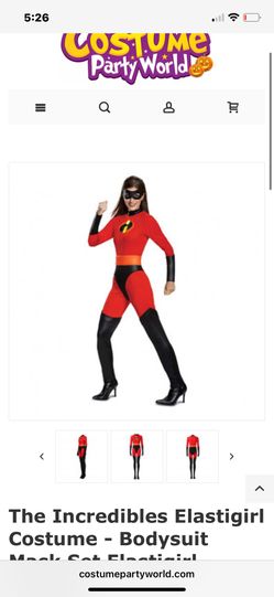 incredibles women Costume L But Fits XL