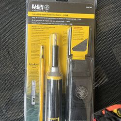 Klein Cushioned Impact Punch Down Tool Kit