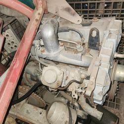 Isuzu 4 Cly Diesel Motor Complete Runs