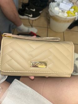 Bebe Quilted Wristlet Wallet
