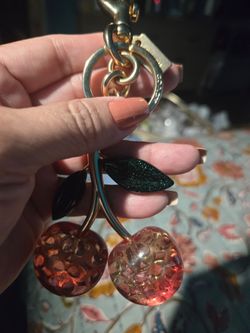 Authentic Coach cherry charm
