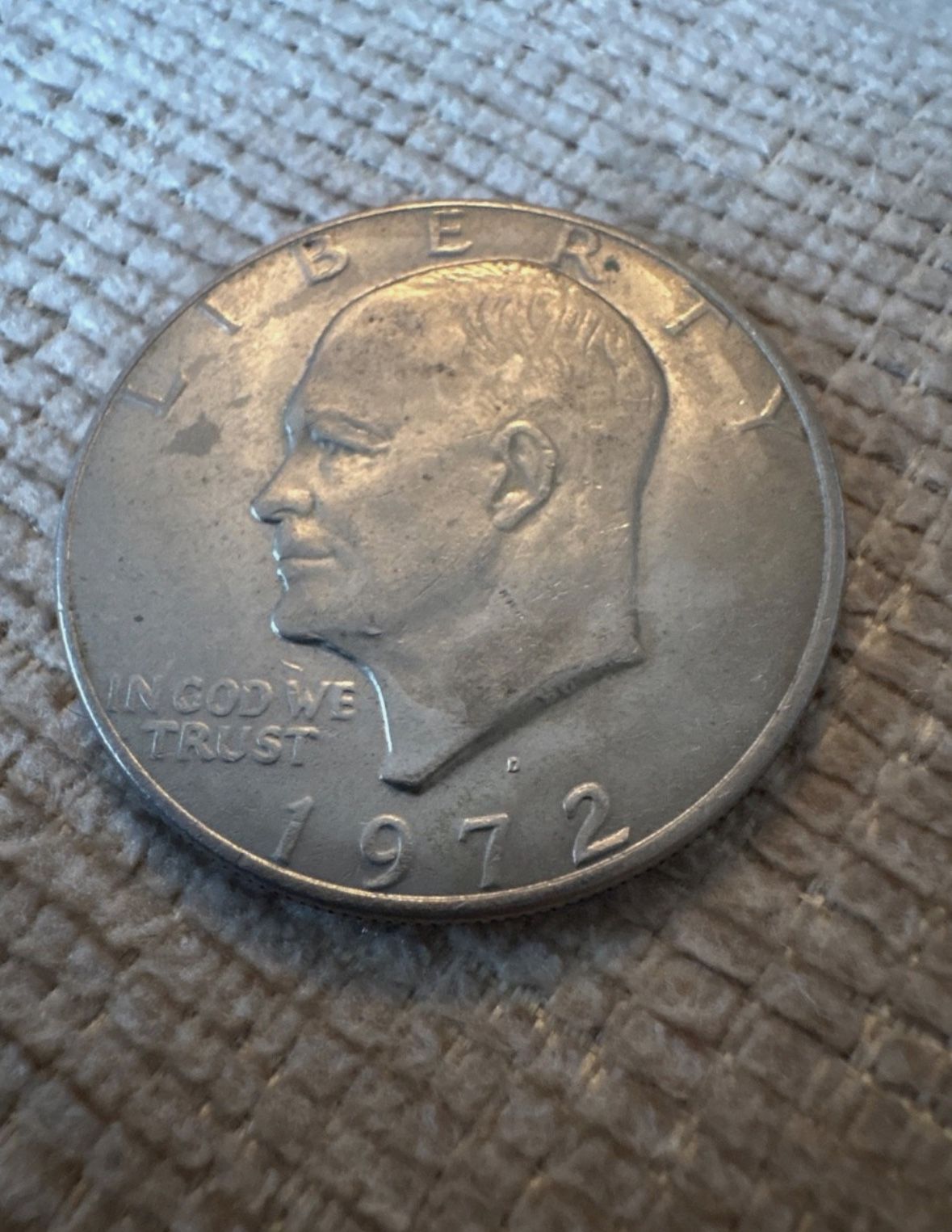 1972 Liberty Eisenhower One Dollar Coin