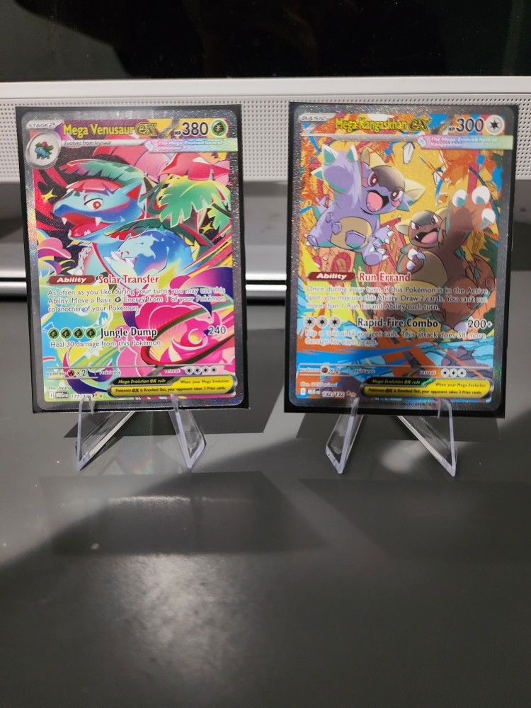 Mega Evolution Pokemon Venusaur Kangaskhan