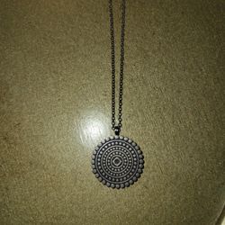 Sterling Silver Charm and Necklace 